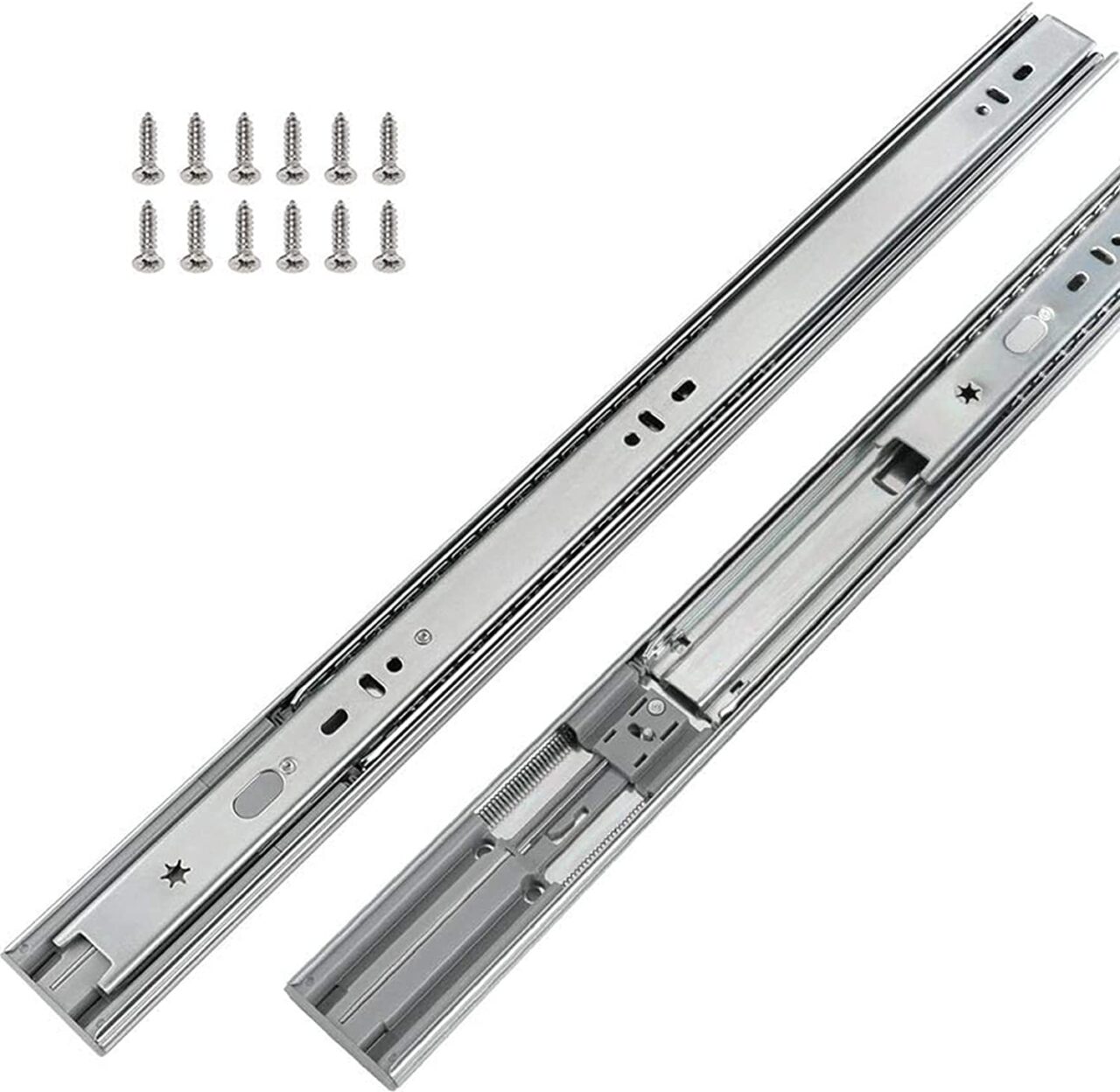 Soft Close Drawer Slides 20 Inch – 5 Pair – Homdiy Full Extension ...